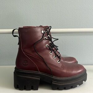 Timberland lace up boots